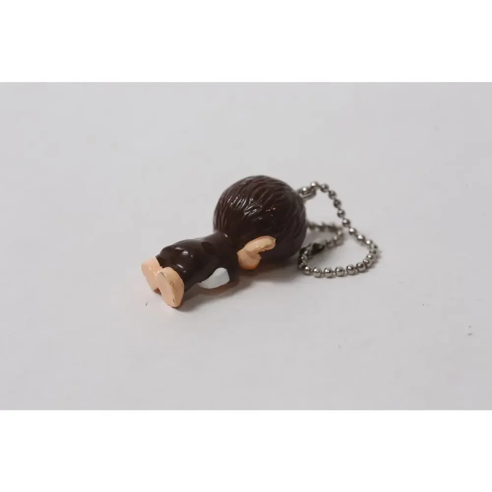 1979 Sekiguchi Monchhichi Guitar Player Keychain Mini Charm ~ 260826-WH 1252